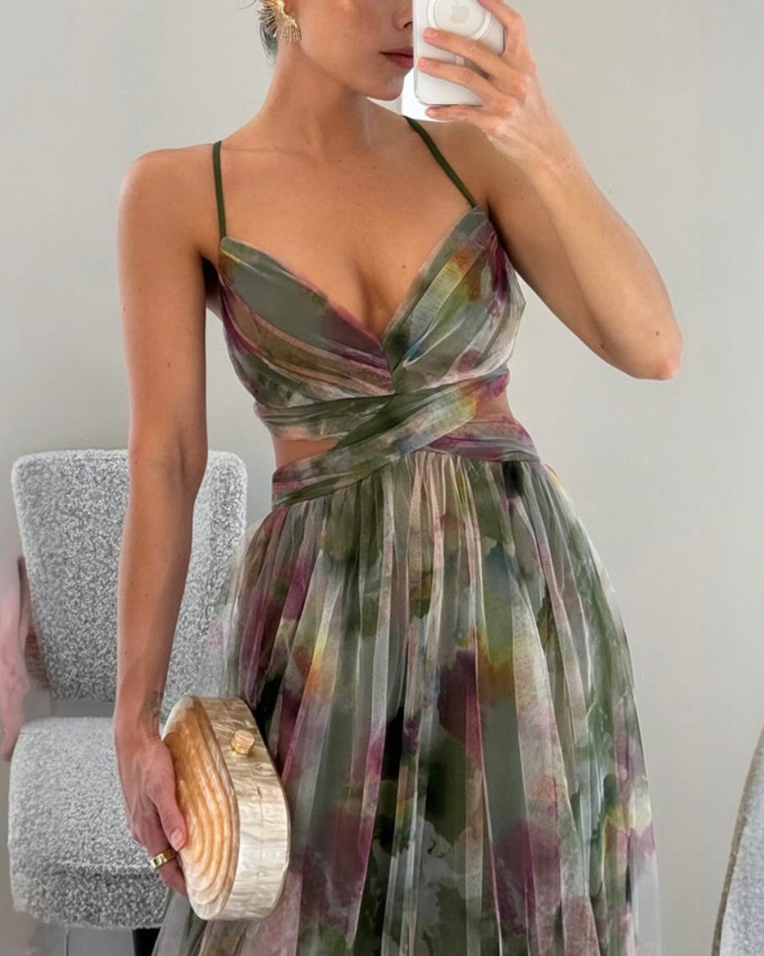 Mackenzie | Maxi Dress Floral Elegance