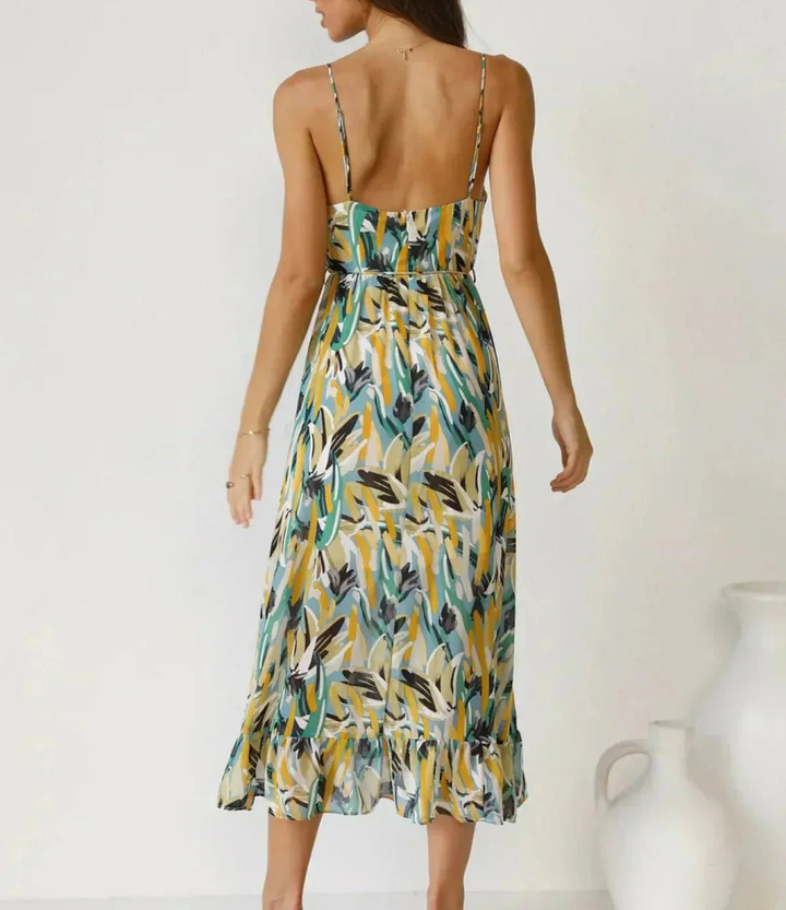 Janelle | Shimmering Midi Dress