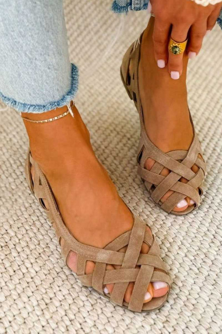 Venezia™ | Woven Flat Sandals in Colors