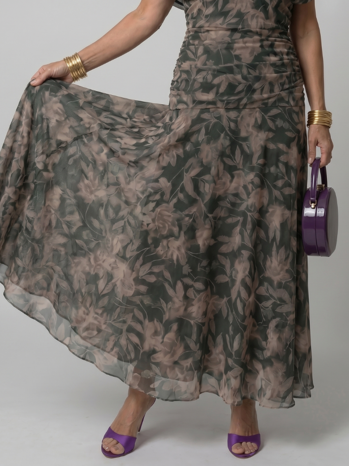 Calen | Off Shoulder Midi Dress