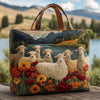 Handmade Ovejas bag in the lake