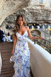 Uri™ | Midi Floral Dress with Ruffles