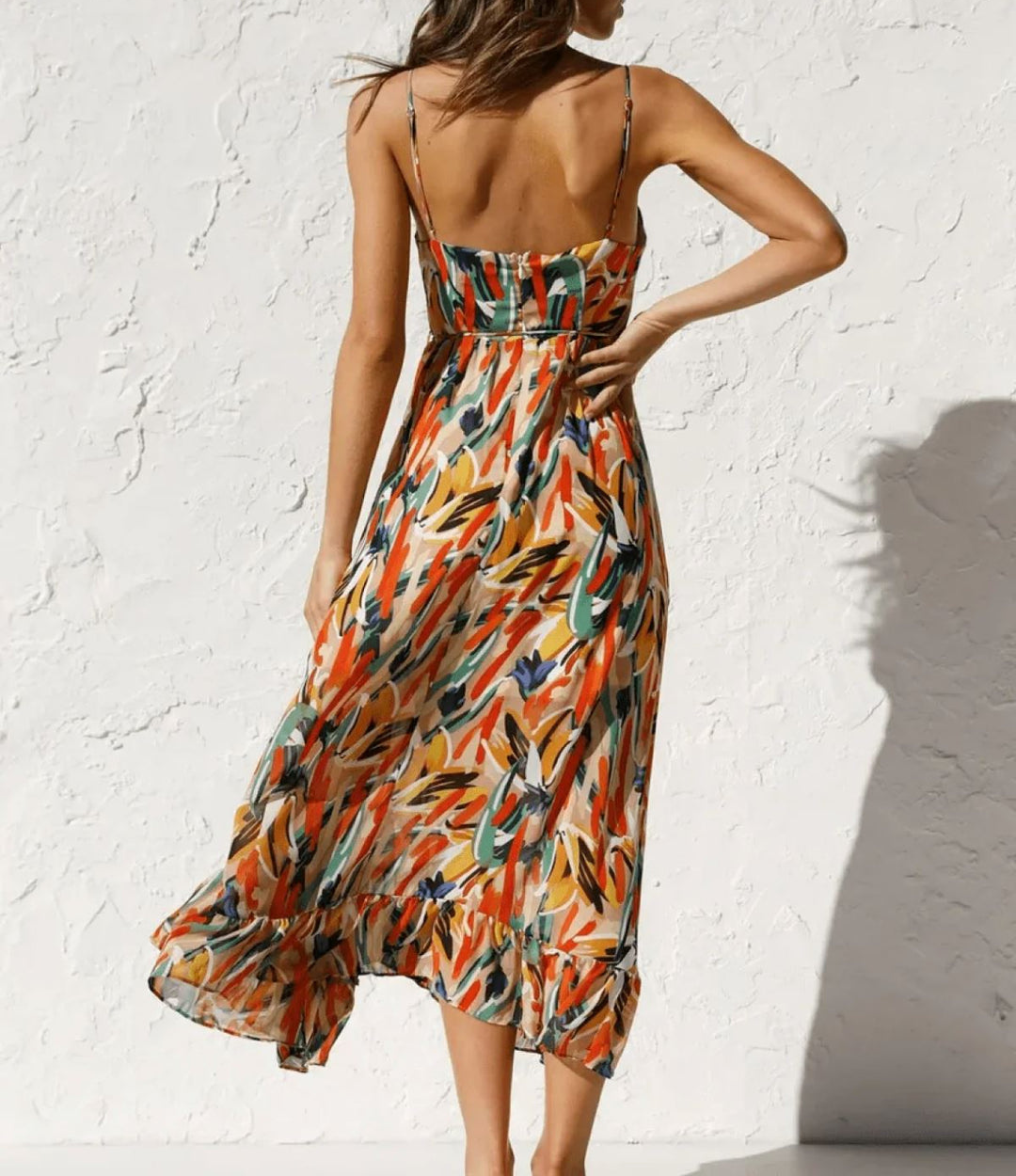Janelle | Shimmering Midi Dress