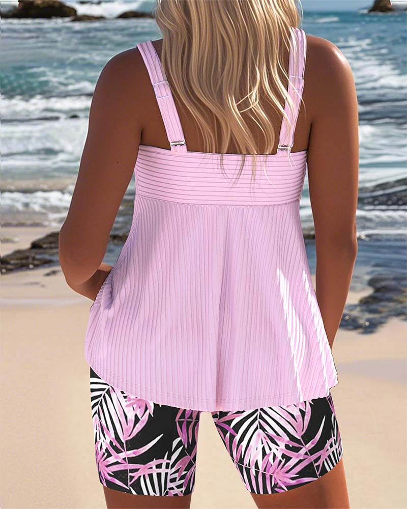 Sophie | Colorful Tankini Set