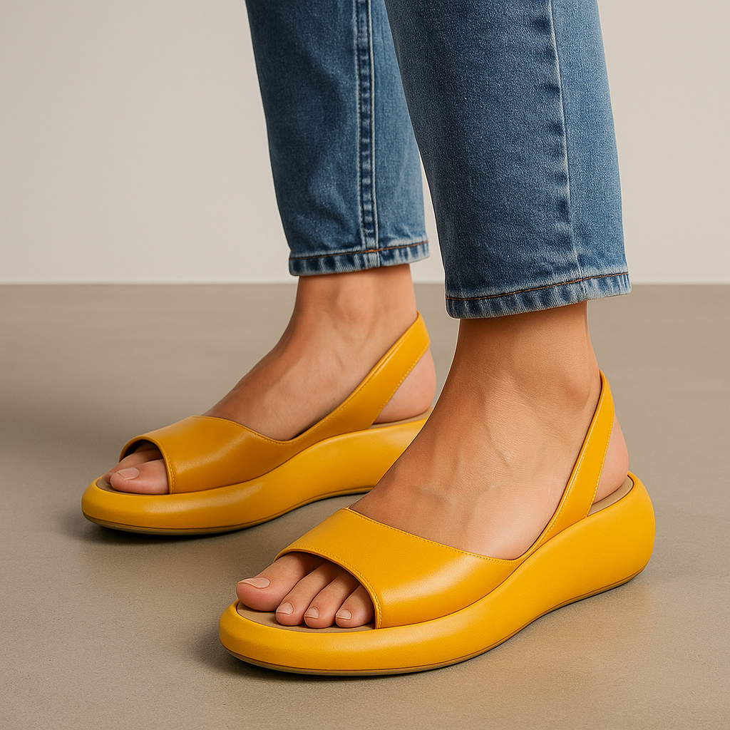Avenelle - Orthopedic sandals with cushioned insoles