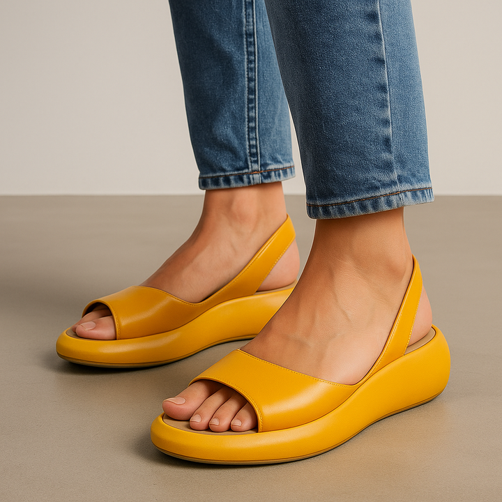 Avenelle - Orthopedic sandals with cushioned insoles