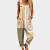 Comfortable Printed Overalls