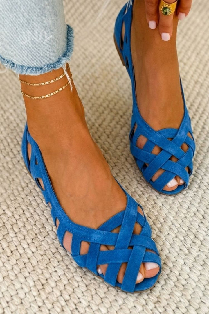 Venezia™ | Woven Flat Sandals in Colors