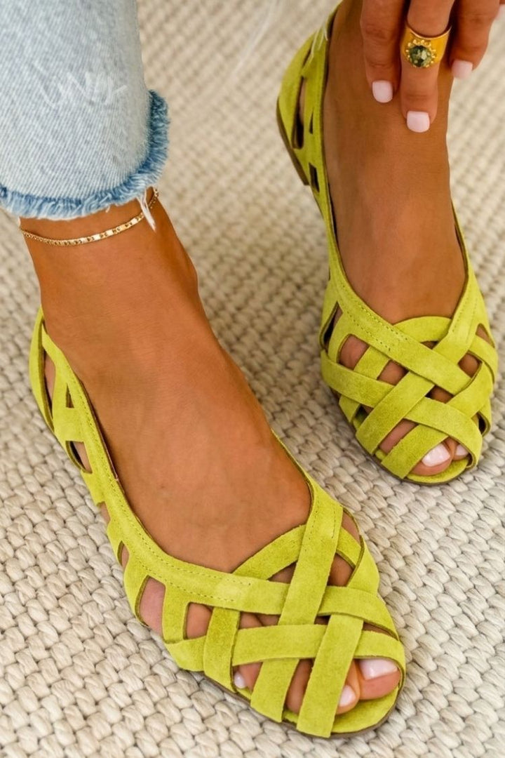 Venezia™ | Woven Flat Sandals in Colors