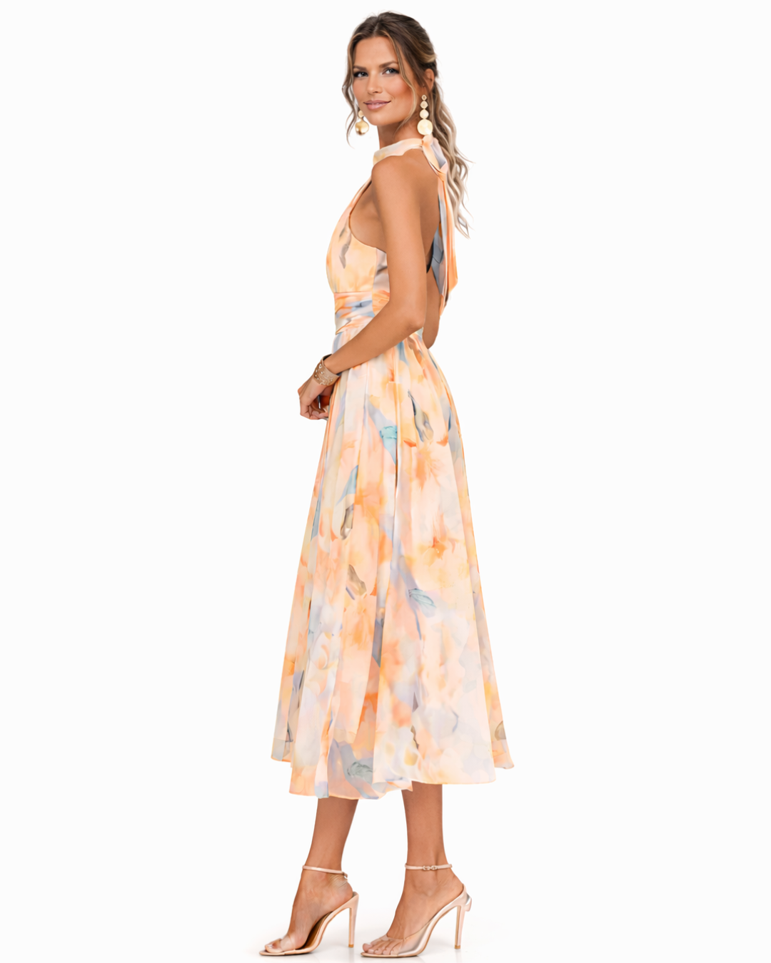 Aurora | Water-Colour Dress