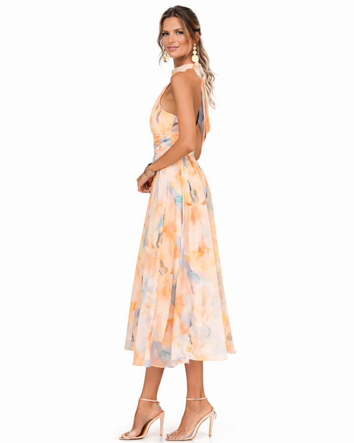 Aurora | Water-Colour Dress