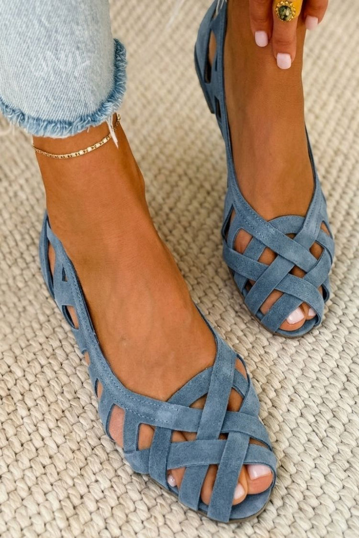 Venezia™ | Woven Flat Sandals in Colors
