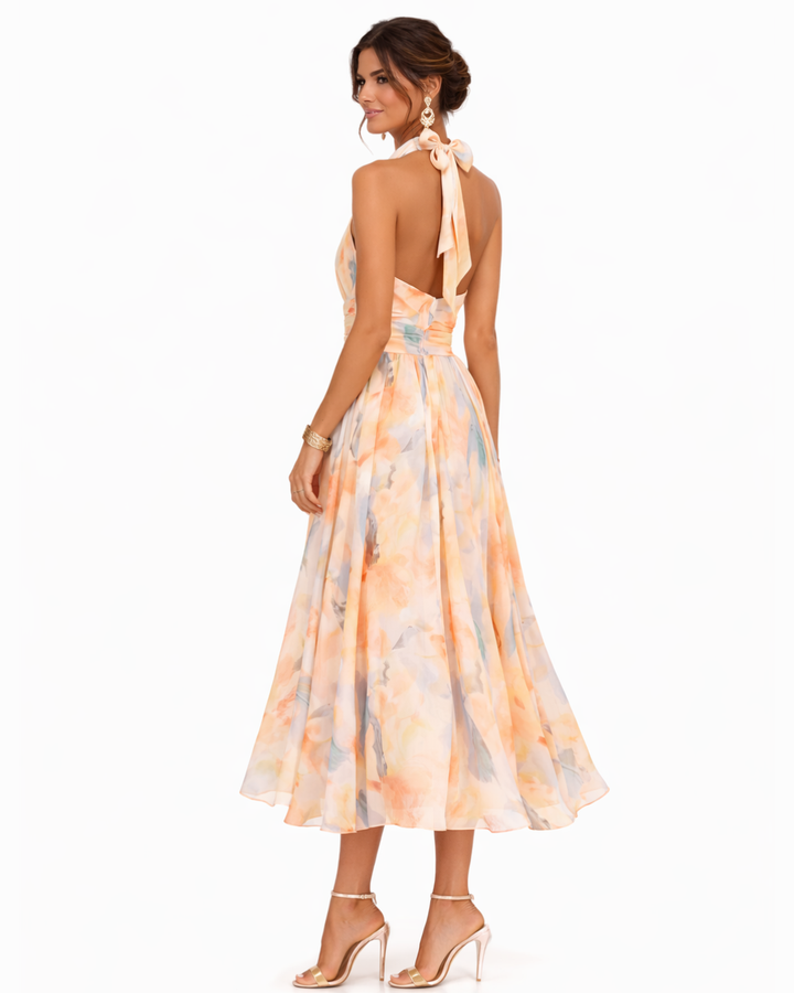Aurora | Water-Colour Dress