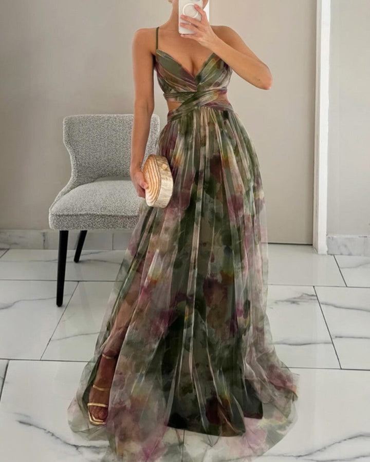 Mackenzie | Maxi Dress Floral Elegance