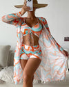 Diana | 3-Piece Printed Bikini Set