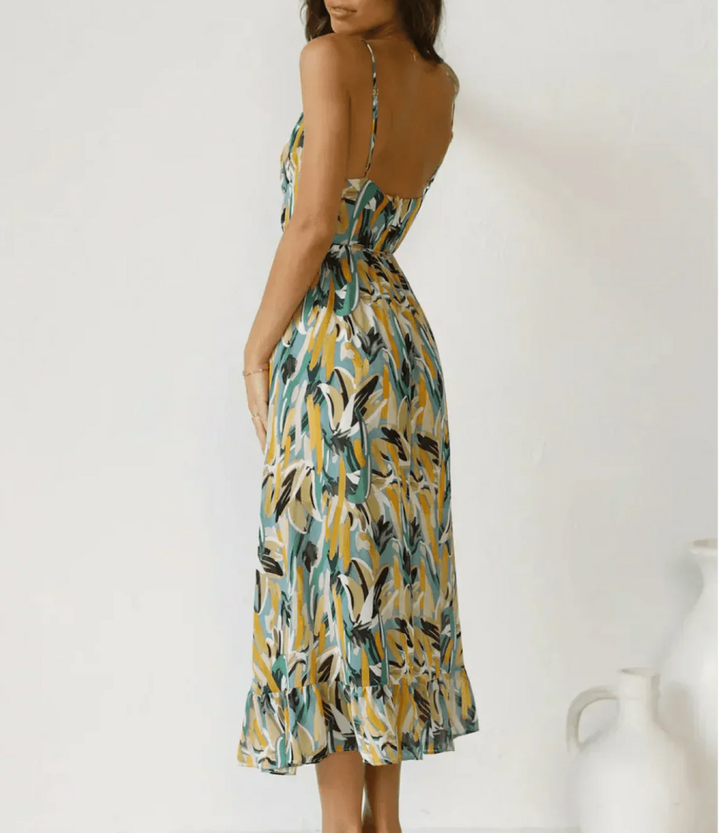 Janelle | Shimmering Midi Dress