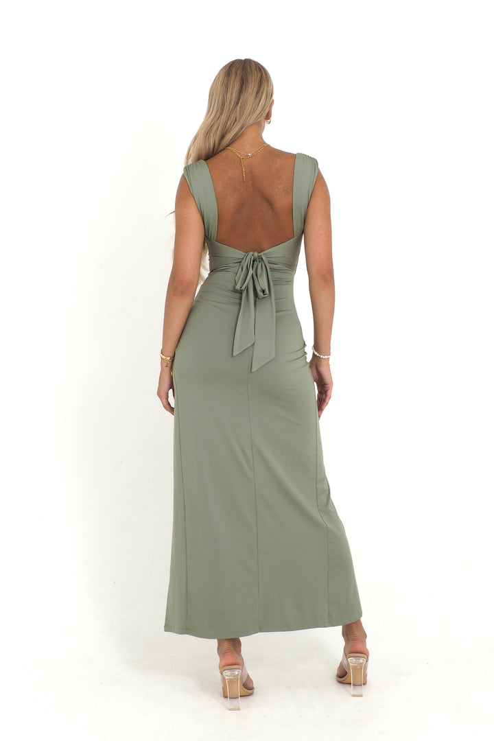 Odelet™ | Timeless Elegance Dress with Leg Slit
