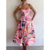 Marlowe | Blush Garden Midi Dress