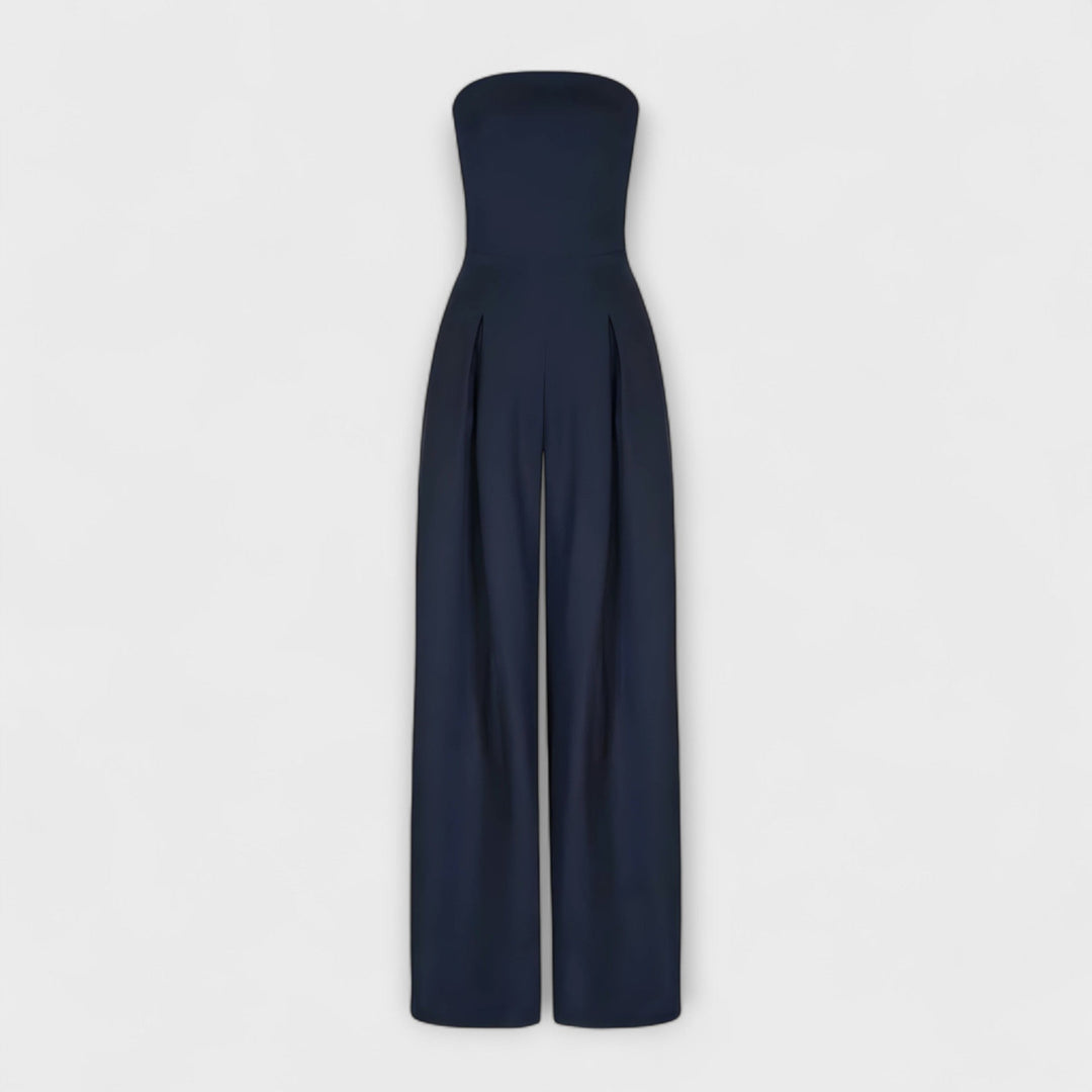Kiora™ | Elegant Strapless Jumpsuit