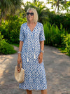 Luna | Boho Chic Midi Dress