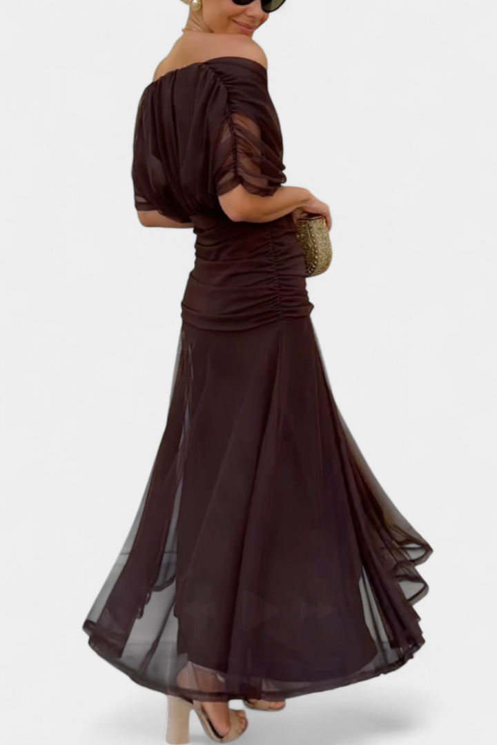Alondra | V-Neck Long Floral Dress