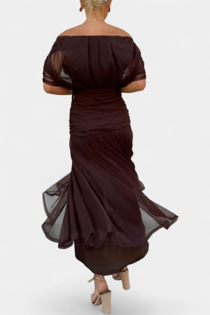 Alondra | V-Neck Long Floral Dress