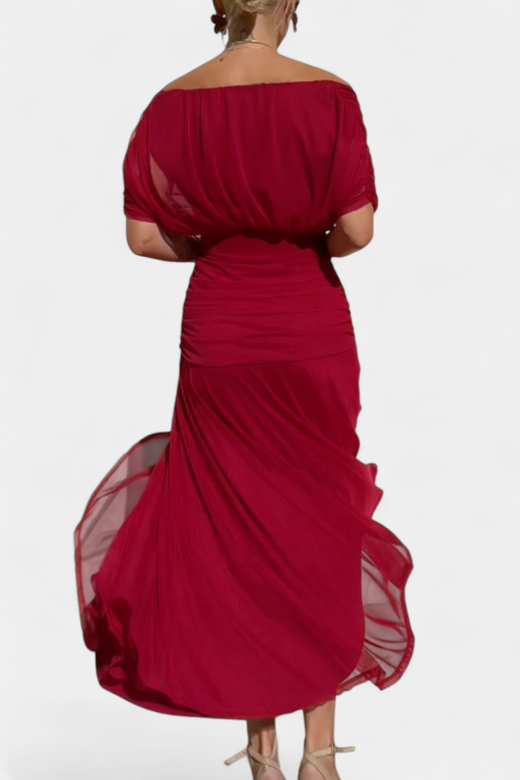 Alondra | V-Neck Long Floral Dress