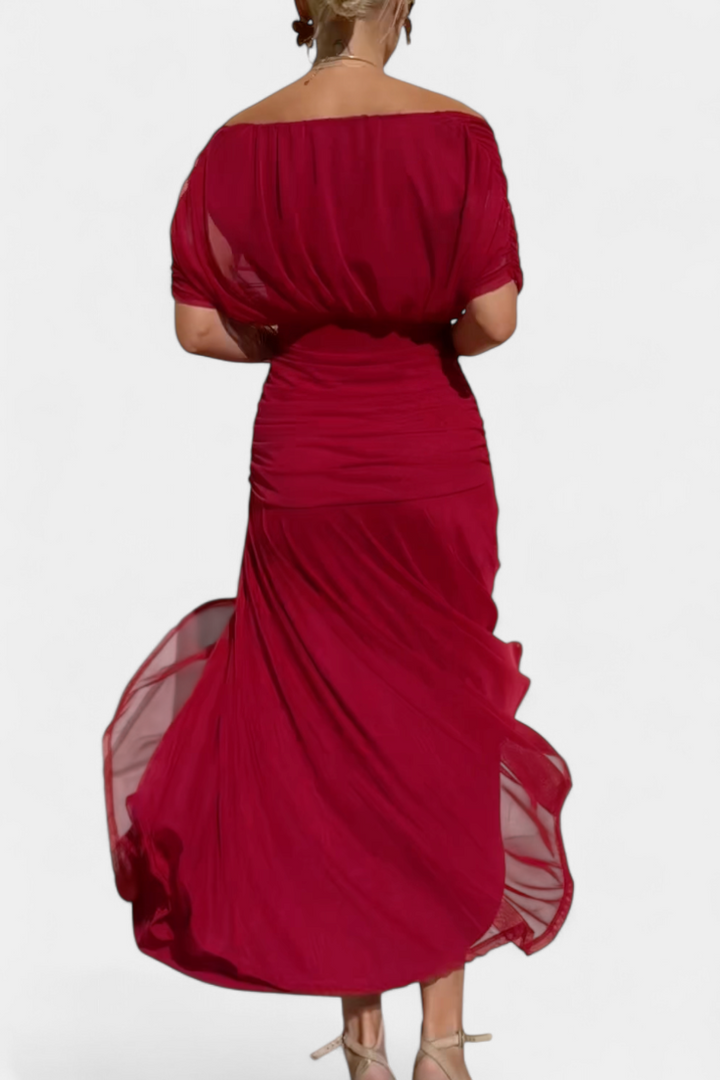 Alondra | V-Neck Long Floral Dress