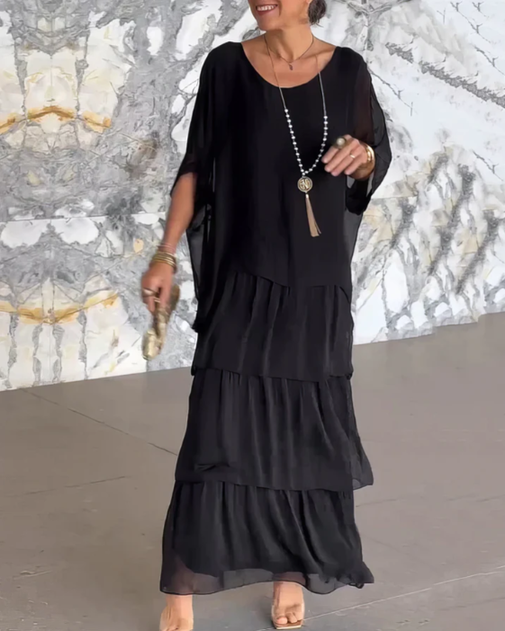 Lara – Elegant Long and Flowing Dress