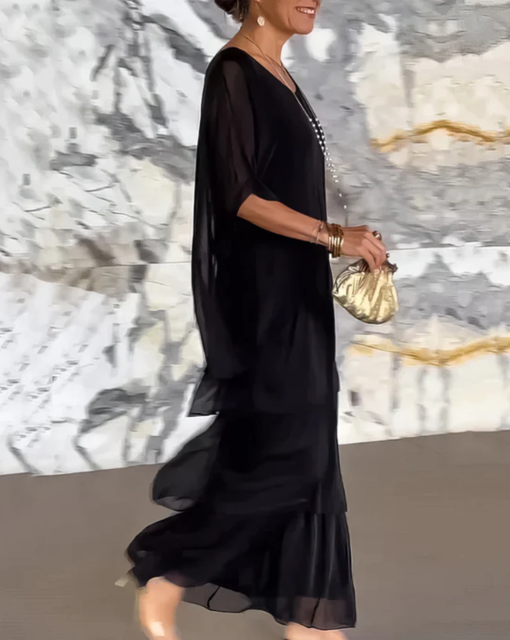 Lara – Elegant Long and Flowing Dress