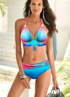 Dane | High Waist Bikini with Vibrant Pattern