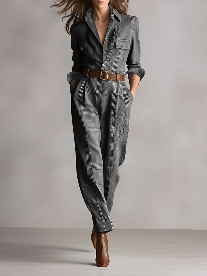 Anna | Elegant Monochrome Checkered Pattern