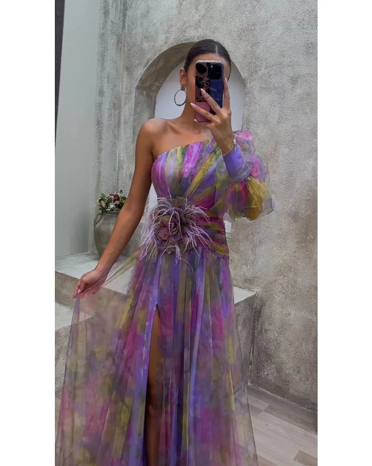 Savannah™ | Elegant Floral Closure Dress