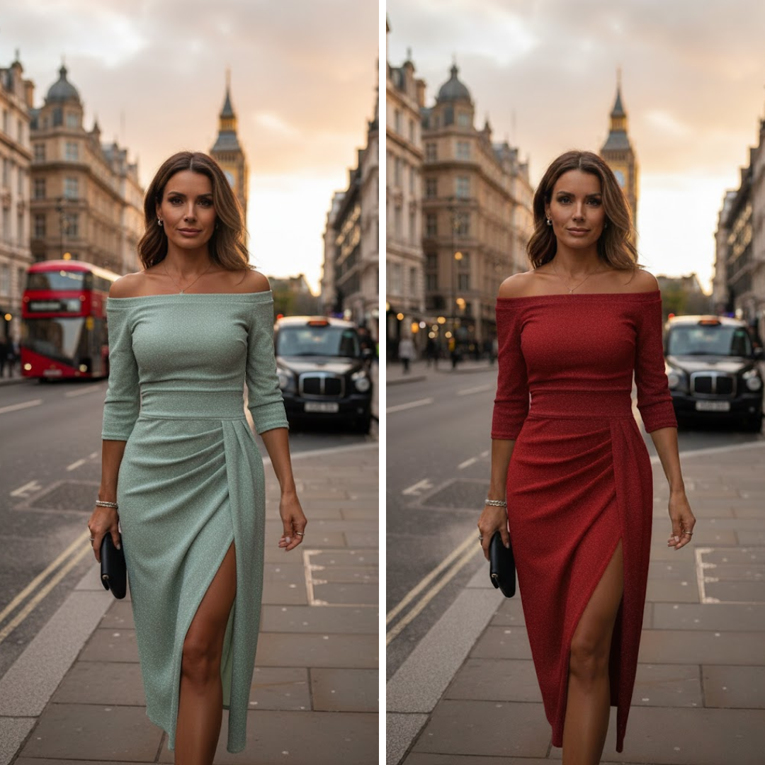 Stella™ | Maxi Dress with Halter Neckline