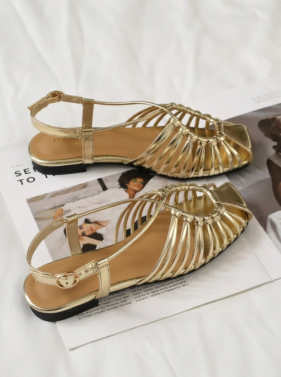 Lorena™ | Elegant Sandals with Central Detail