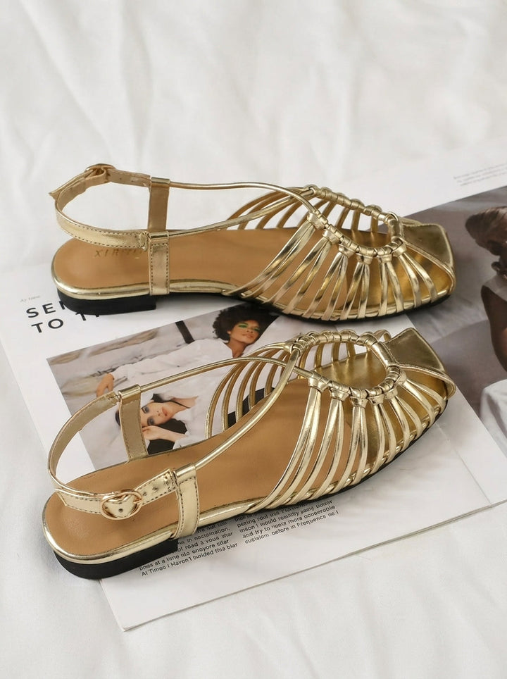 Lorena™ | Elegant Sandals with Central Detail