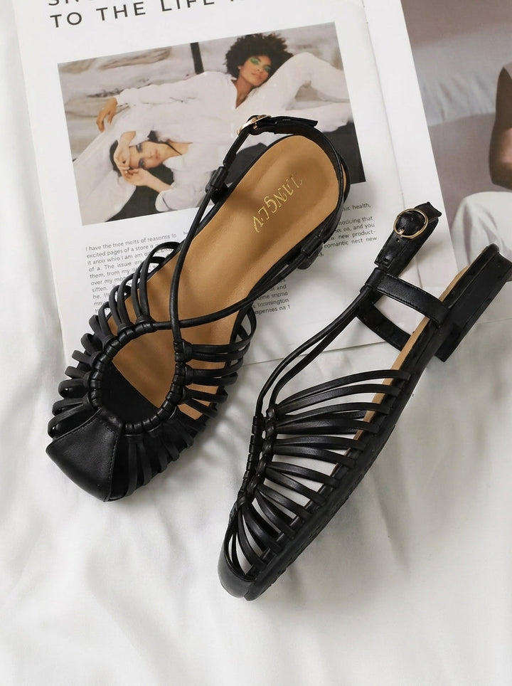 Lorena™ | Elegant Sandals with Central Detail
