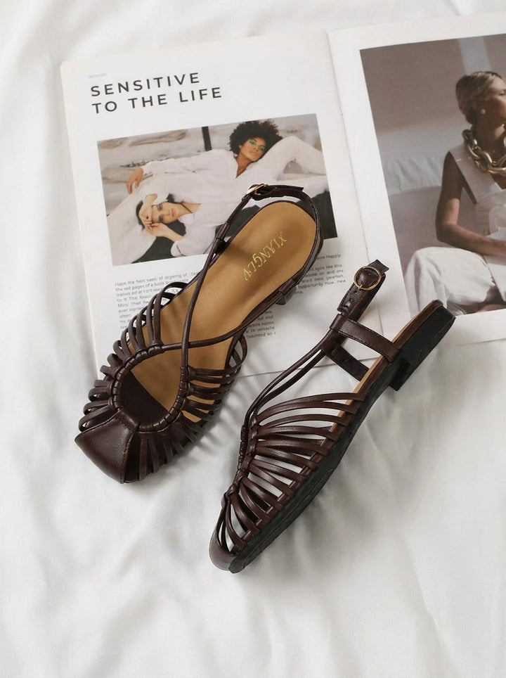 Lorena™ | Elegant Sandals with Central Detail