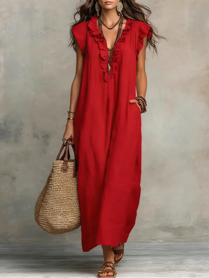 Camellia | Bohemian Long Dress