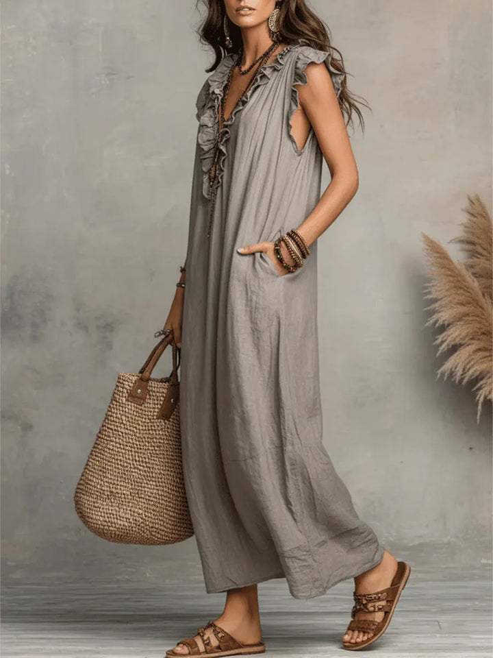 Camellia | Bohemian Long Dress